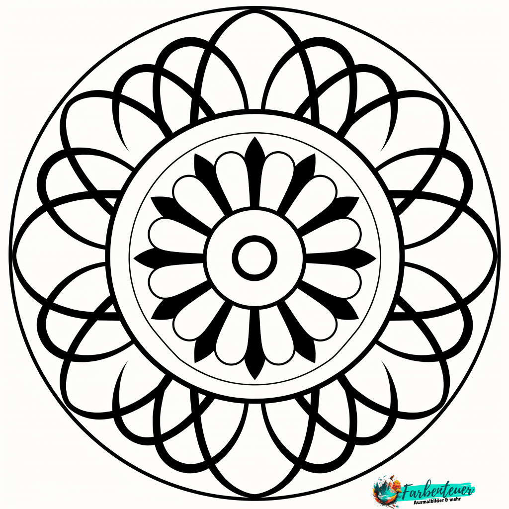 Sehr einfache Mandalas