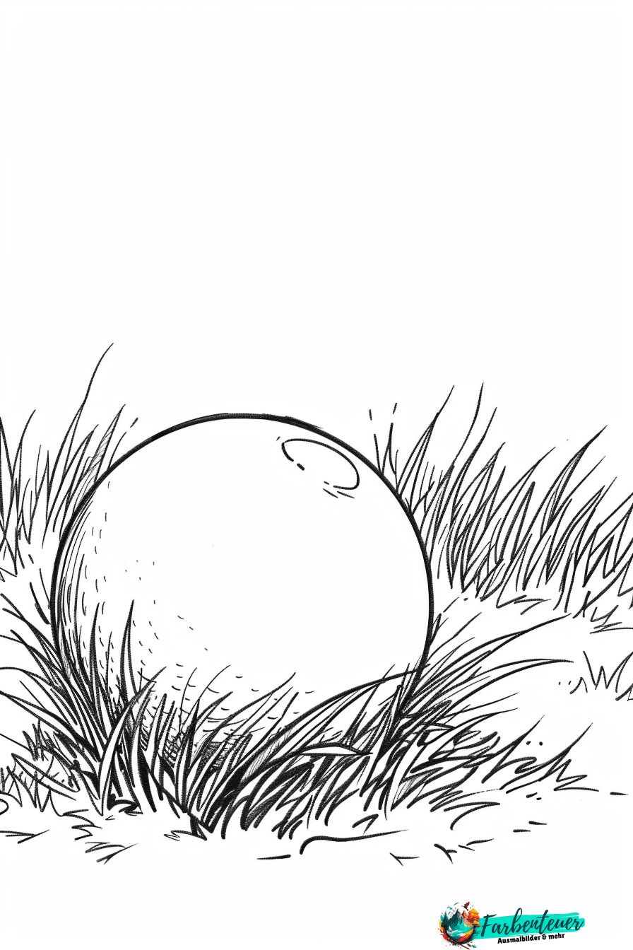 Ball Ausmalbild 1
