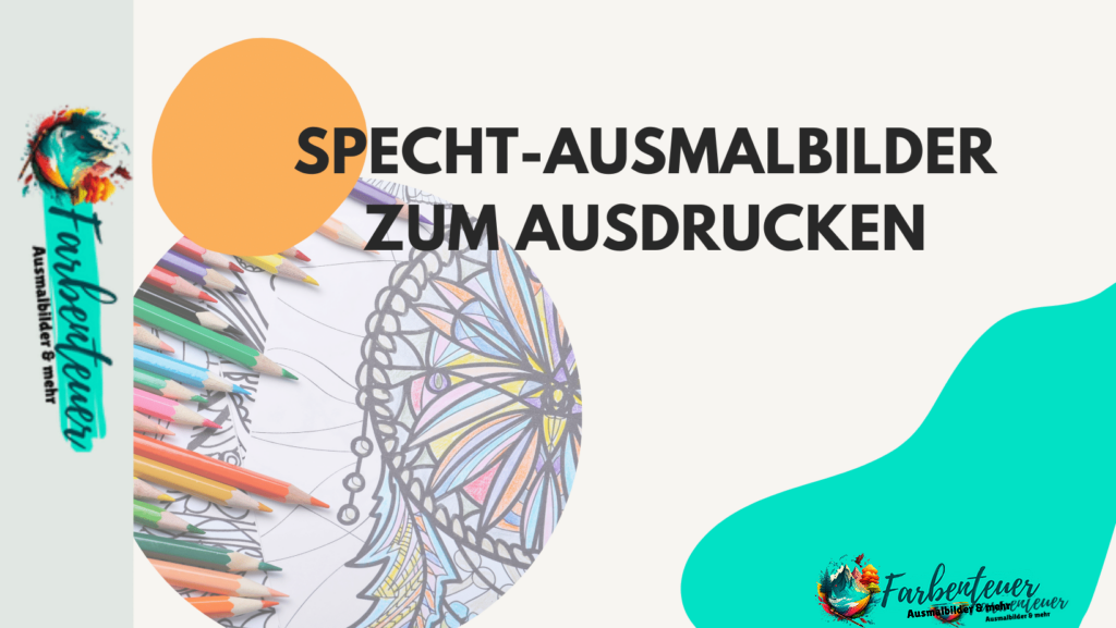  Foto zu Ausmalbild Specht - Kostenlose Vorlagen zum Ausdrucken und Ausmalen 