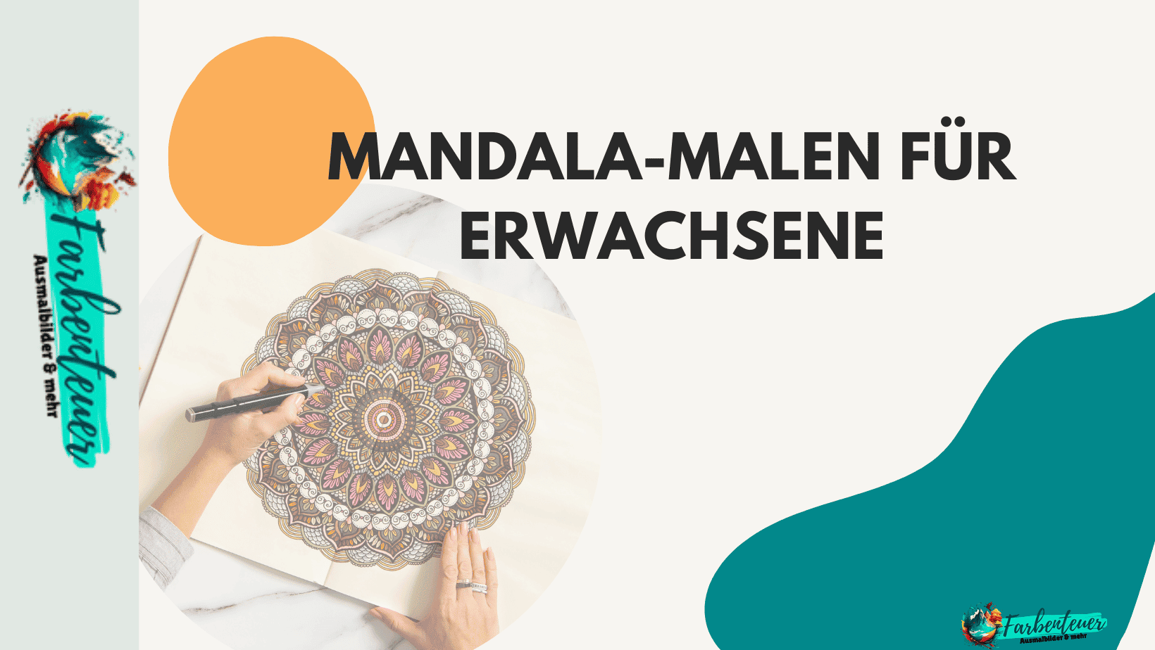 Mandala Ausmalbilder für Erwachsene - Entspannung und Kreativität 