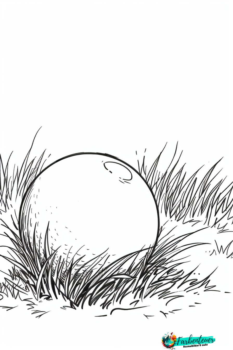 Ball Ausmalbild 1