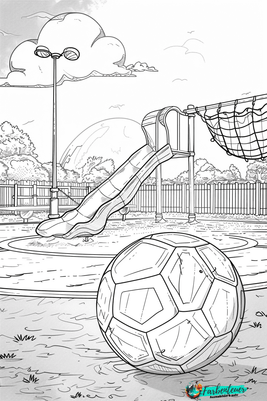 Ball Ausmalbild 10