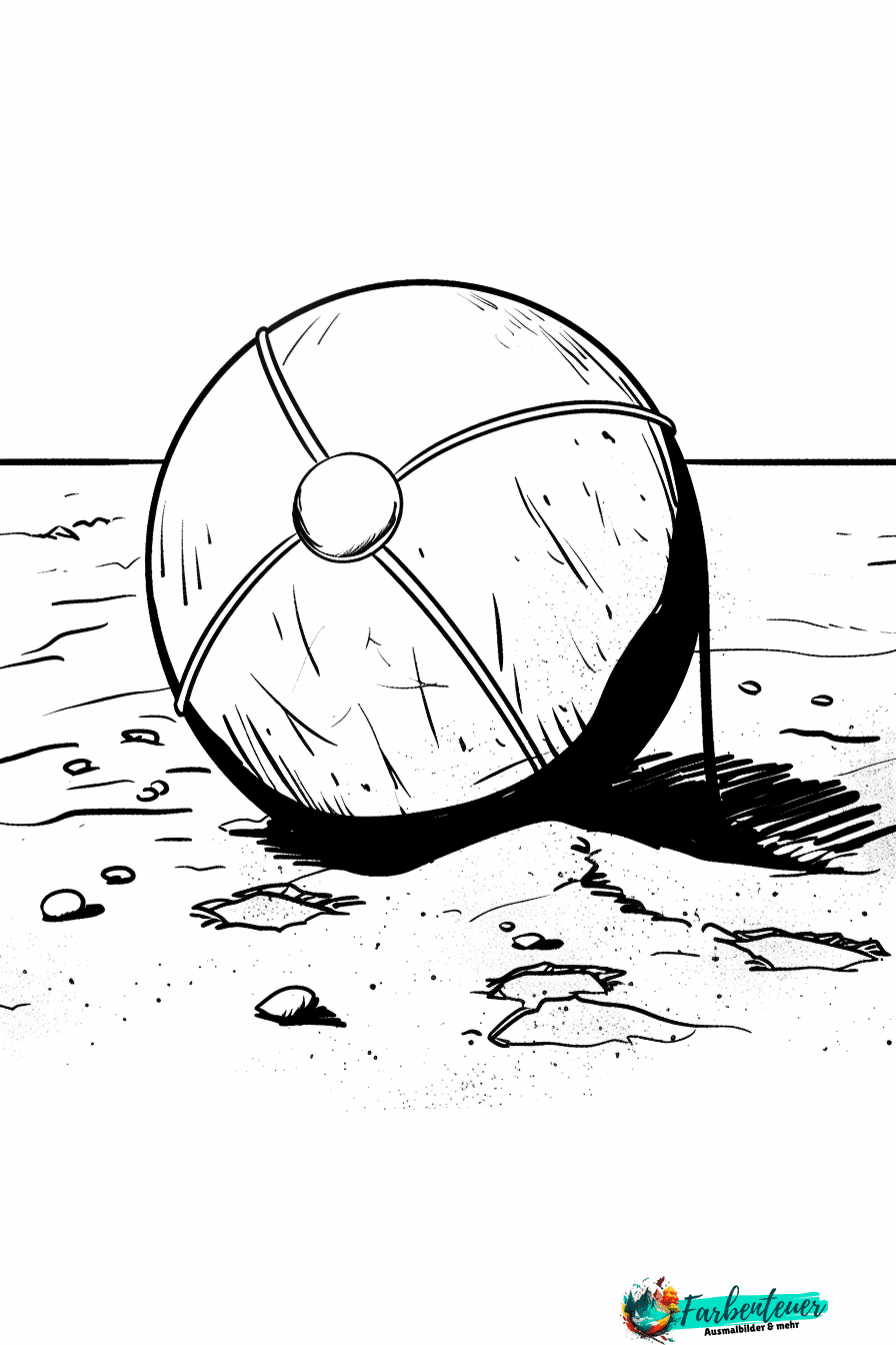 Ball Ausmalbild 6