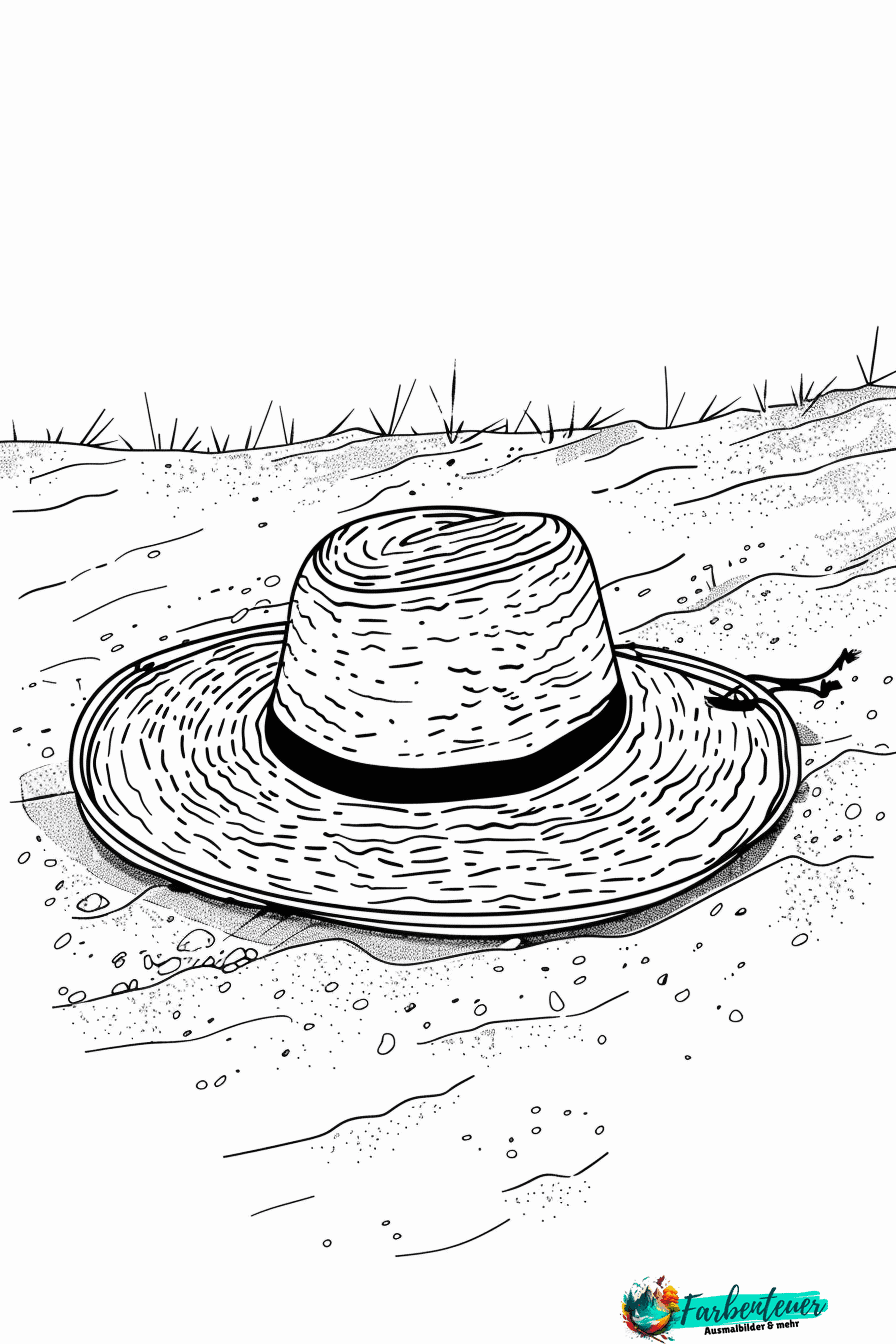 Sonnenhut Ausmalbild 10