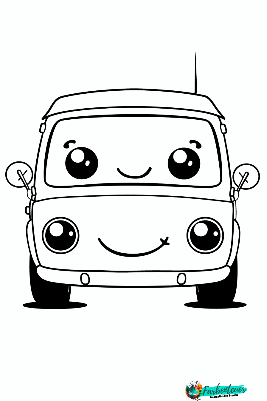 Auto Ausmalbild 7