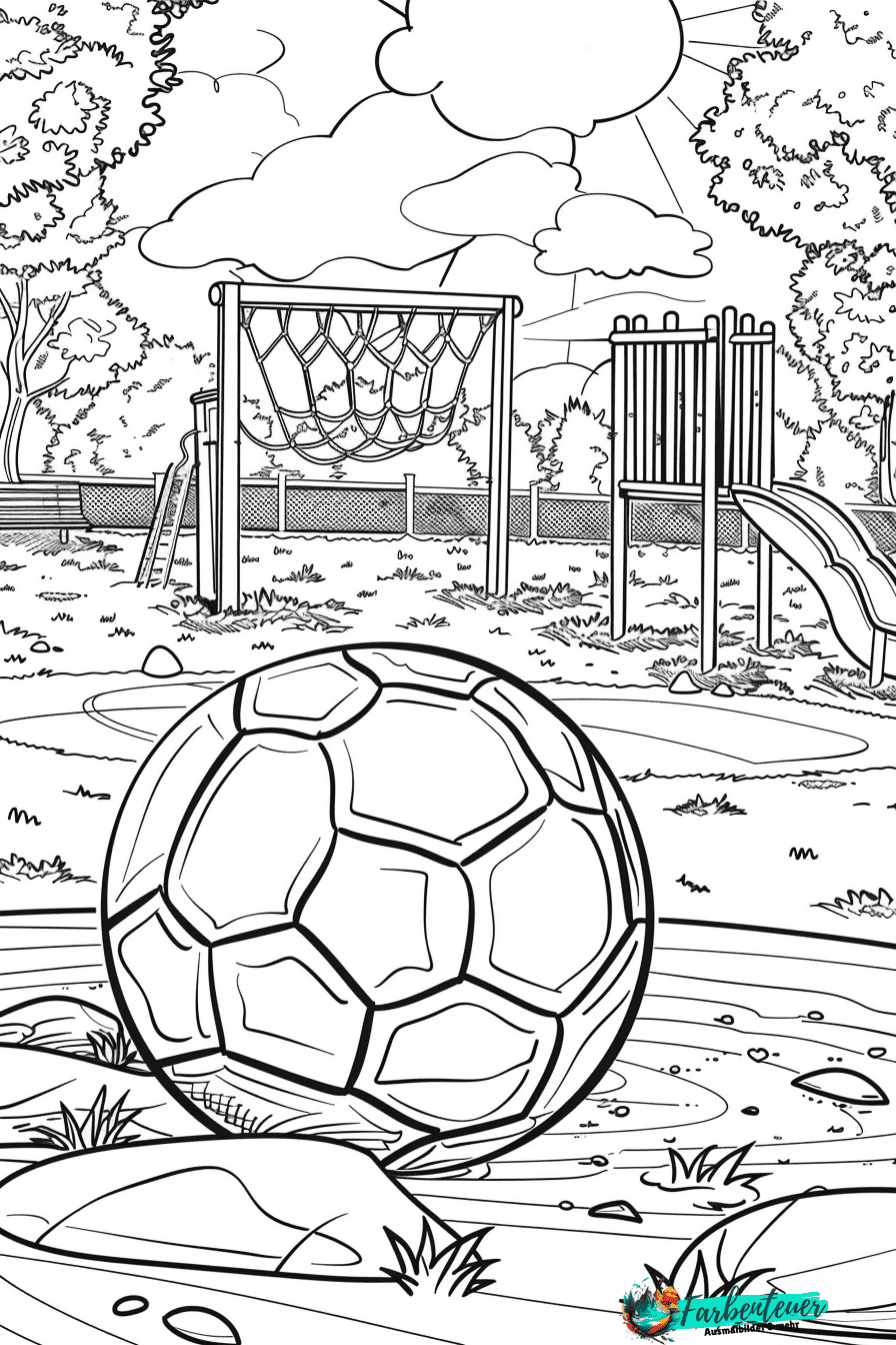 Ball Ausmalbild 11