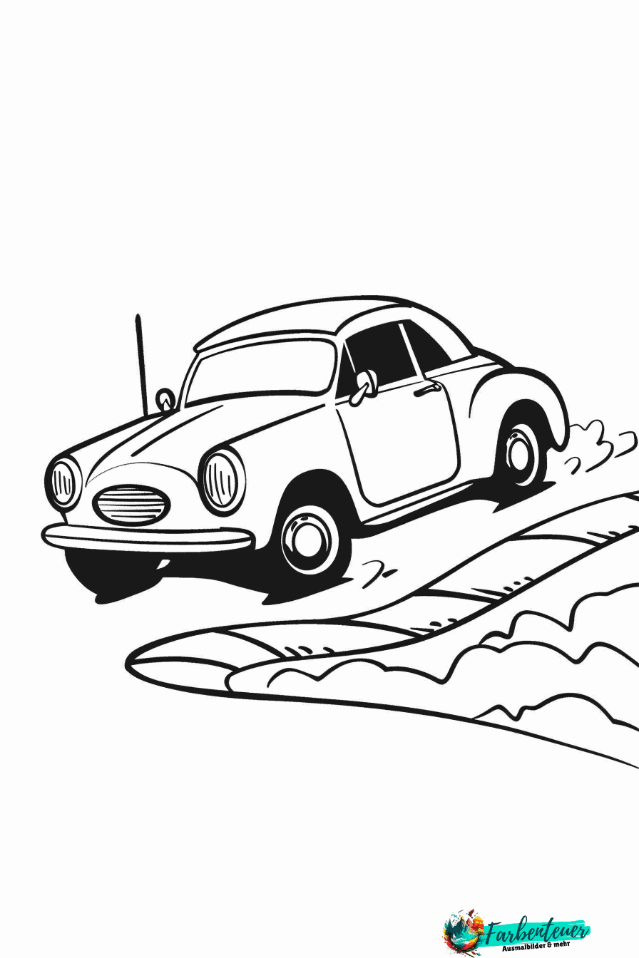 Auto Ausmalbild 4