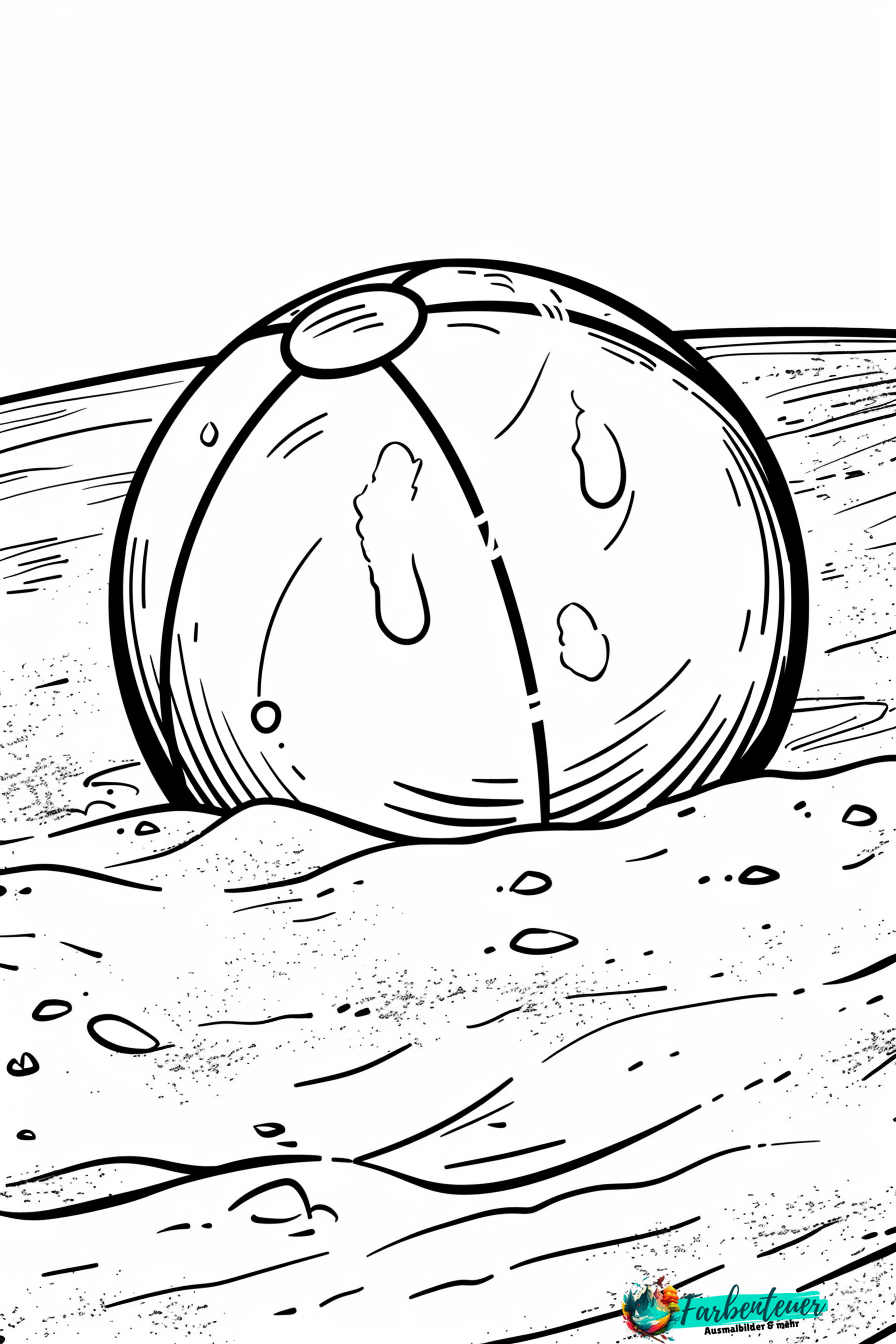 Ball Ausmalbild 8