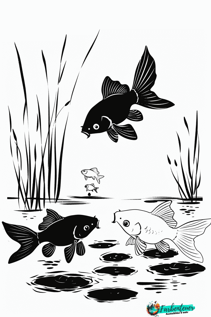 Fische Ausmalbild 7