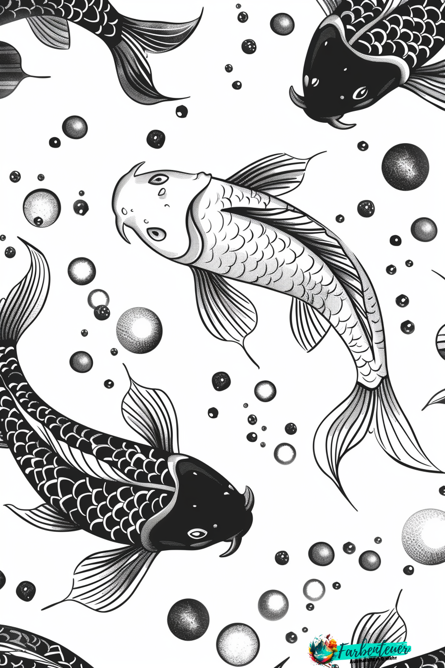 Fische Ausmalbild 2