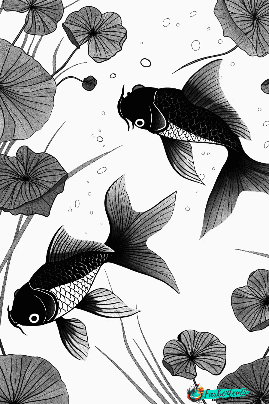 Fische Ausmalbild 8