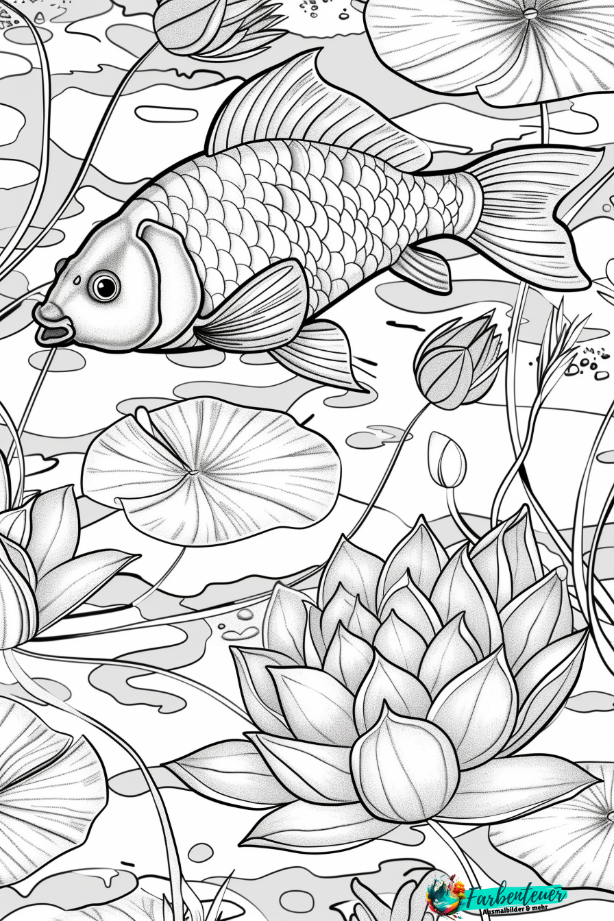 Fische Ausmalbild 11