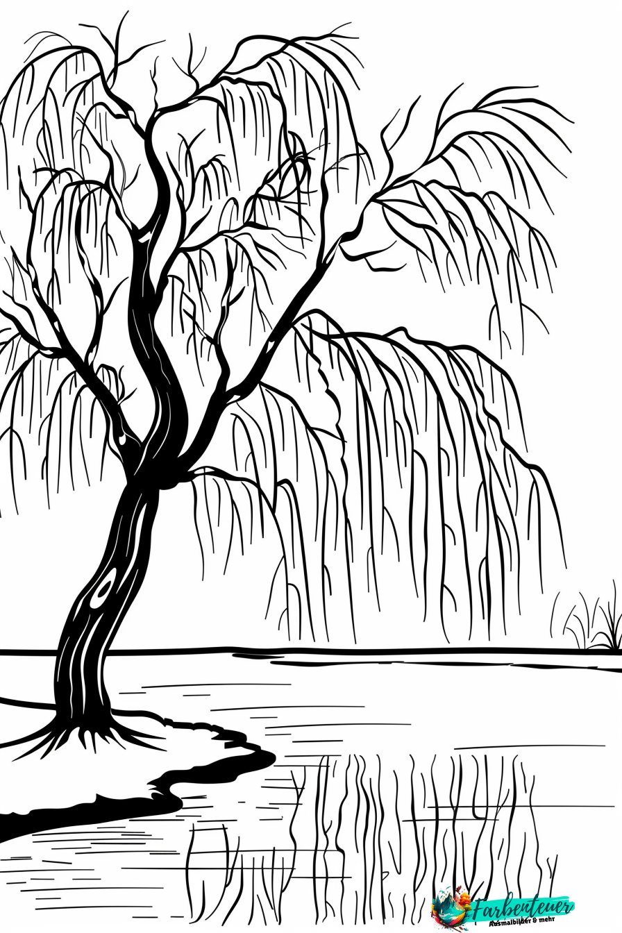 Weide Ausmalbild 6