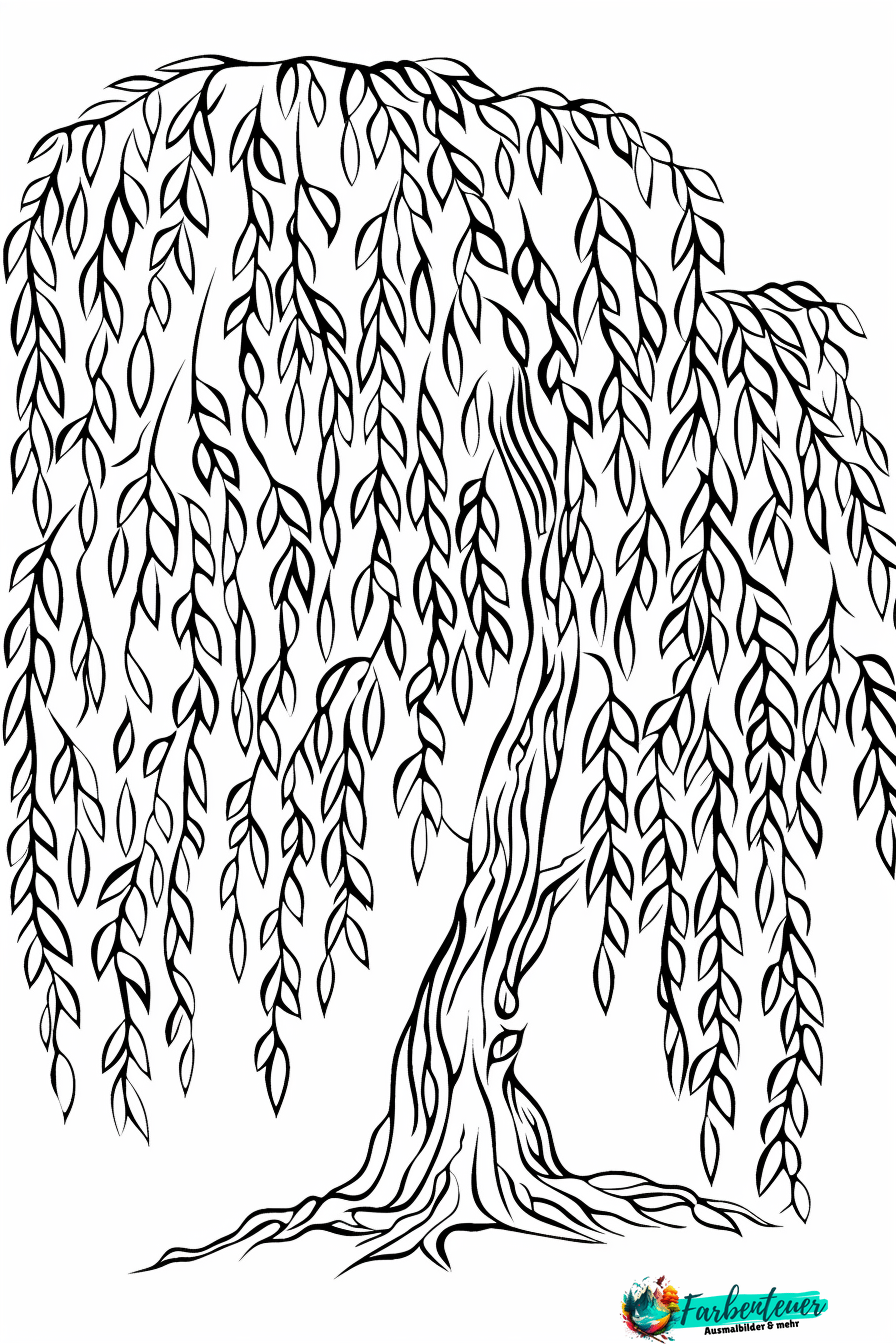 Weide Ausmalbild 11