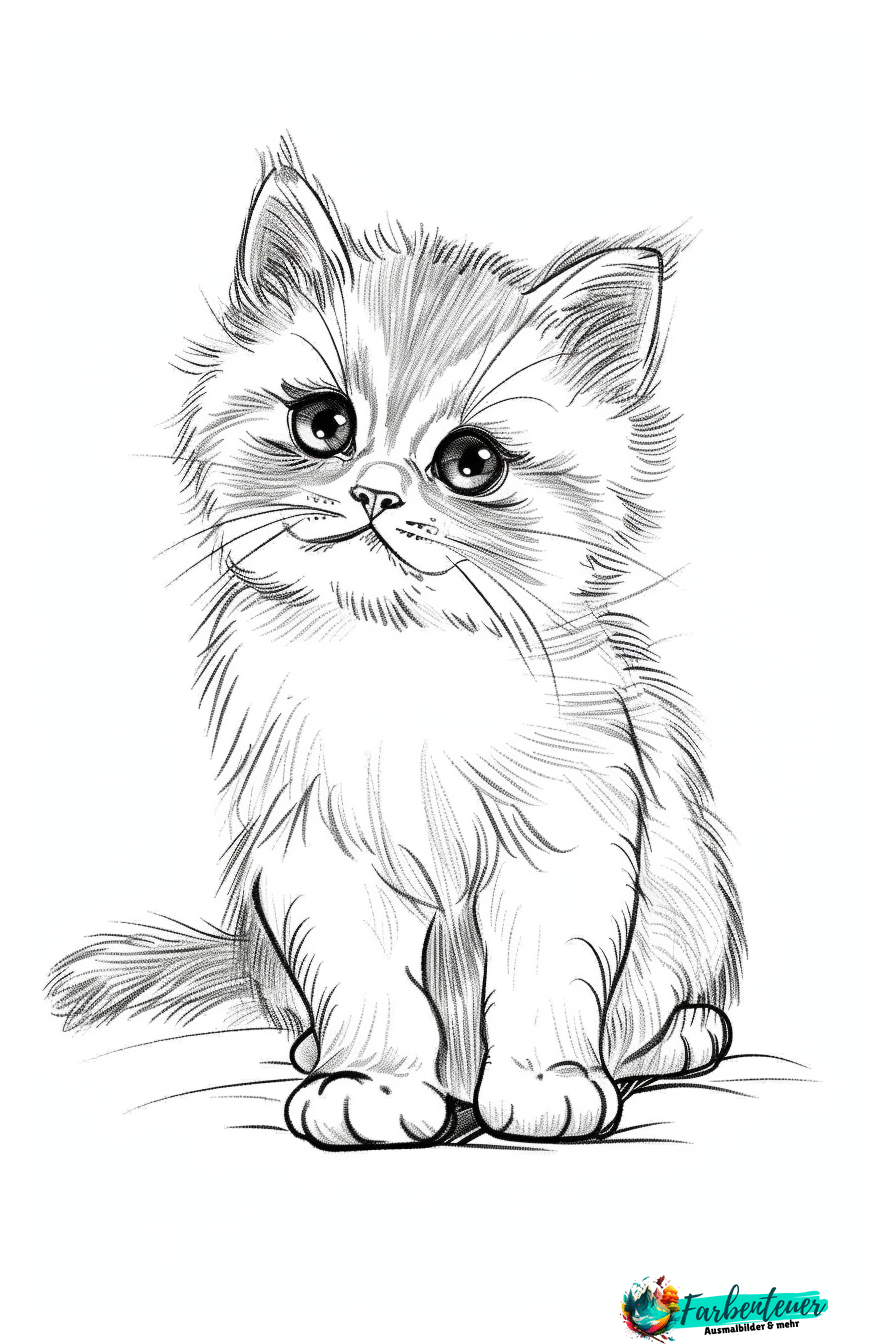 Scottish Fold Ausmalbild 5