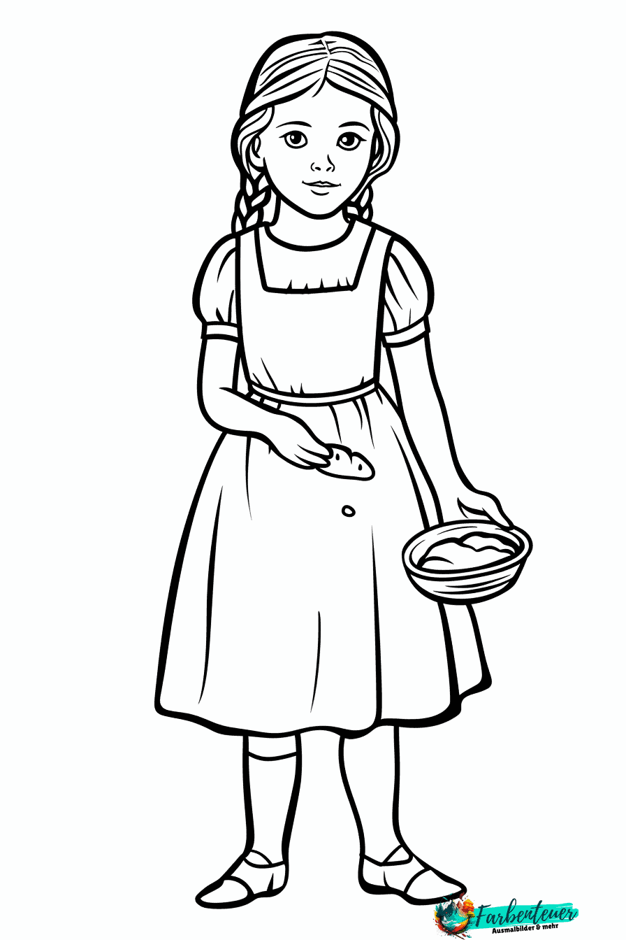 Gretel Ausmalbild 11