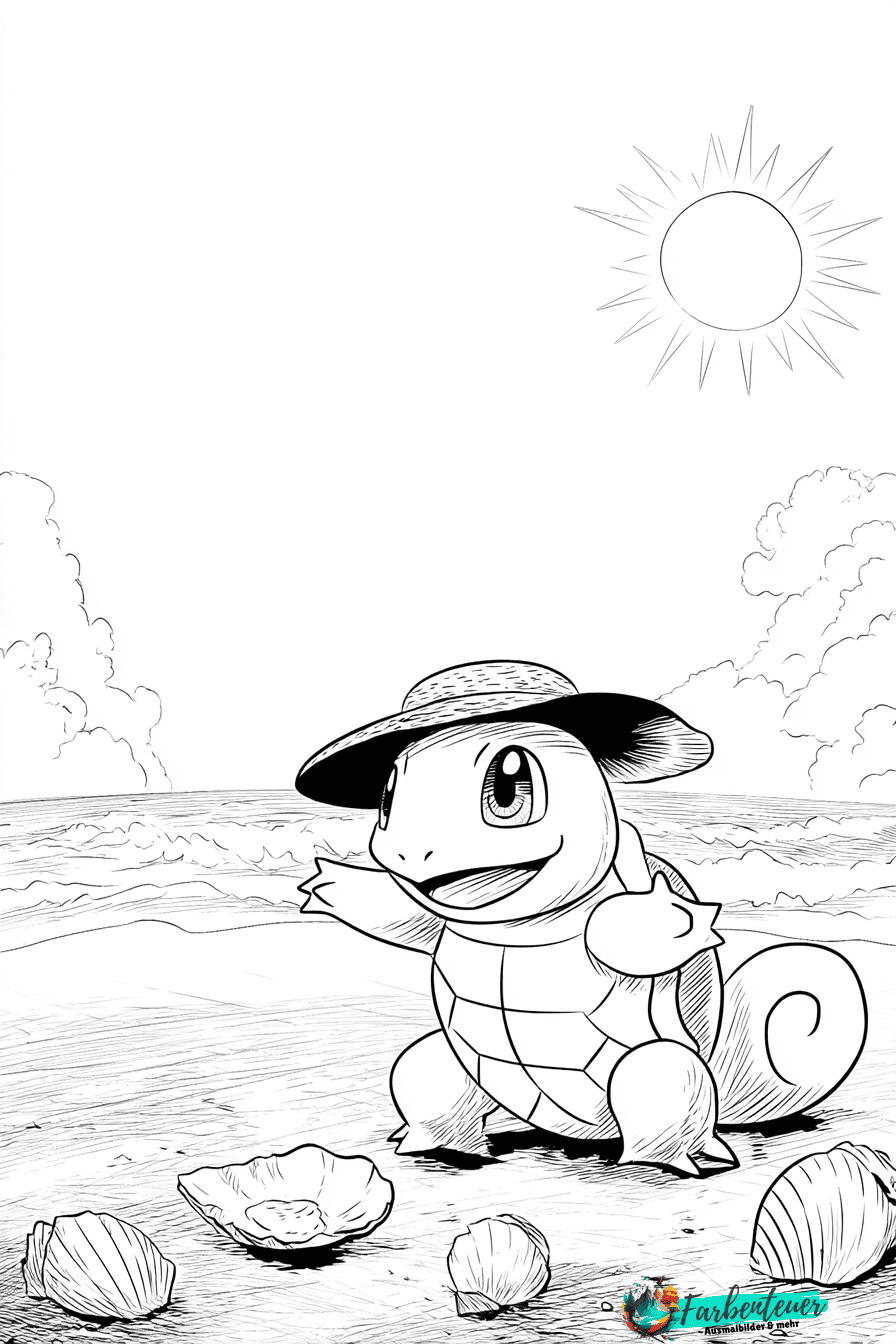 Schiggy Ausmalbild 7