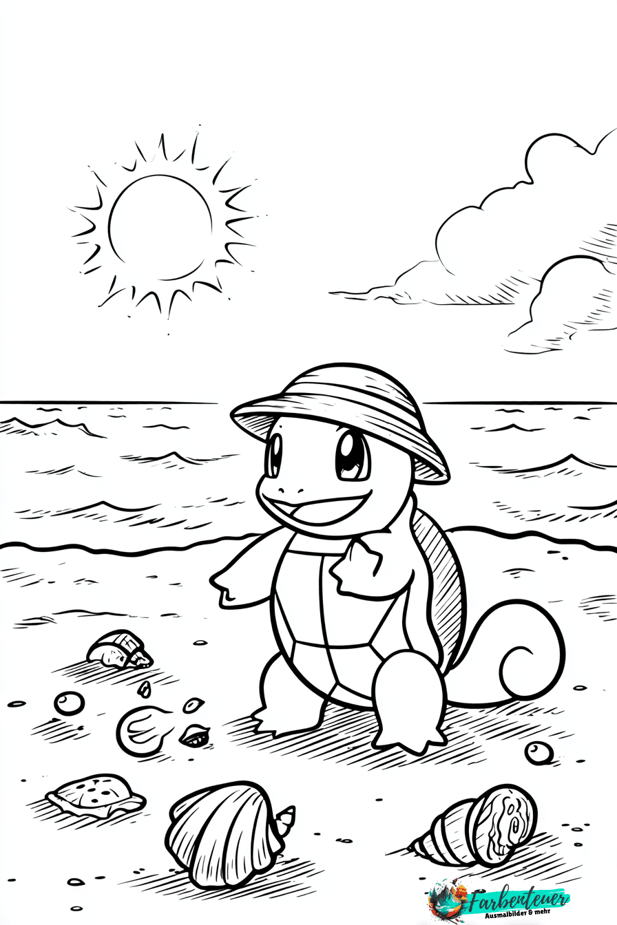Schiggy Ausmalbild 8